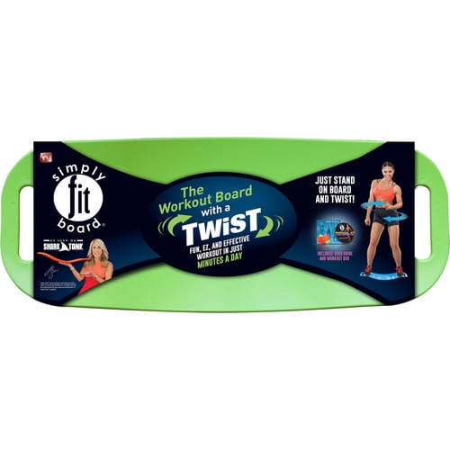 Simply Fit Workout Board as Seen on TV Blue Twist Rated to 400 Lbs for sale online